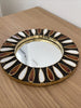 ESPELT Mithé (1923-2020) Miroir Circulaire Modèle Marguerite Diamètre 25 Cm