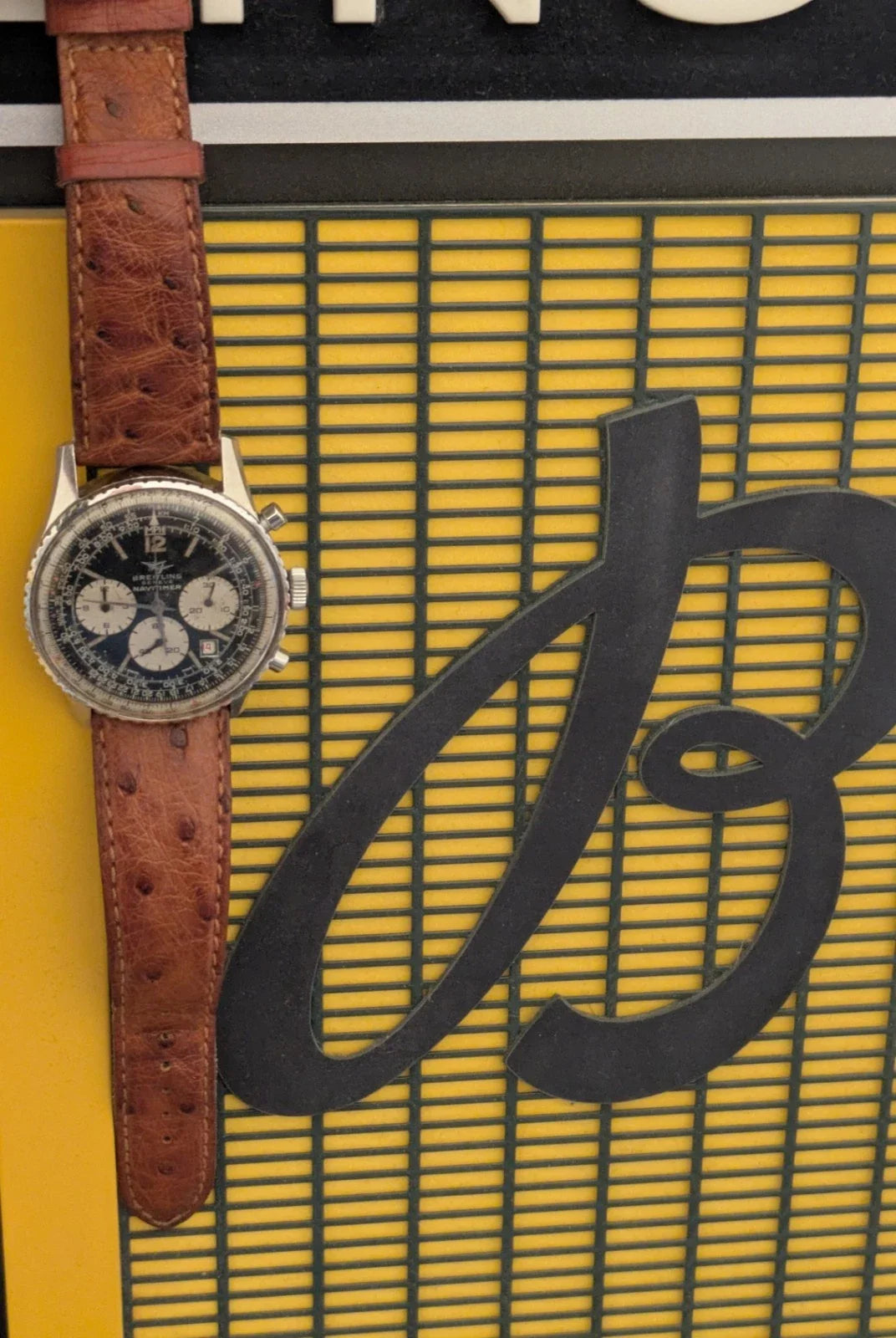 Montre breitling navitimer 7806 king hussein valjoux 7740 aviateur pilote