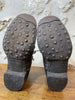 Authentique Brodequins Allemand Ww2 German Shoes Schnürschuhe lowboots Landser Us Français