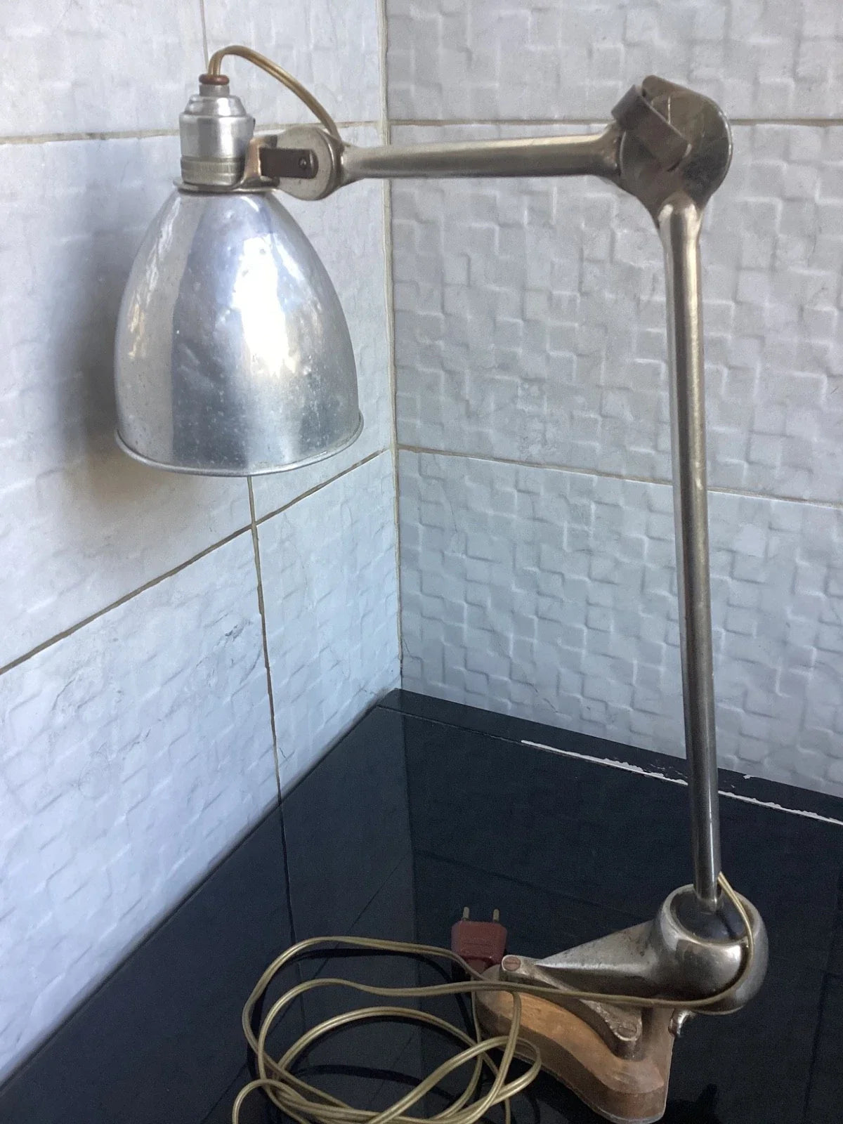 Ancienne lampe Gras ( fonctionne)