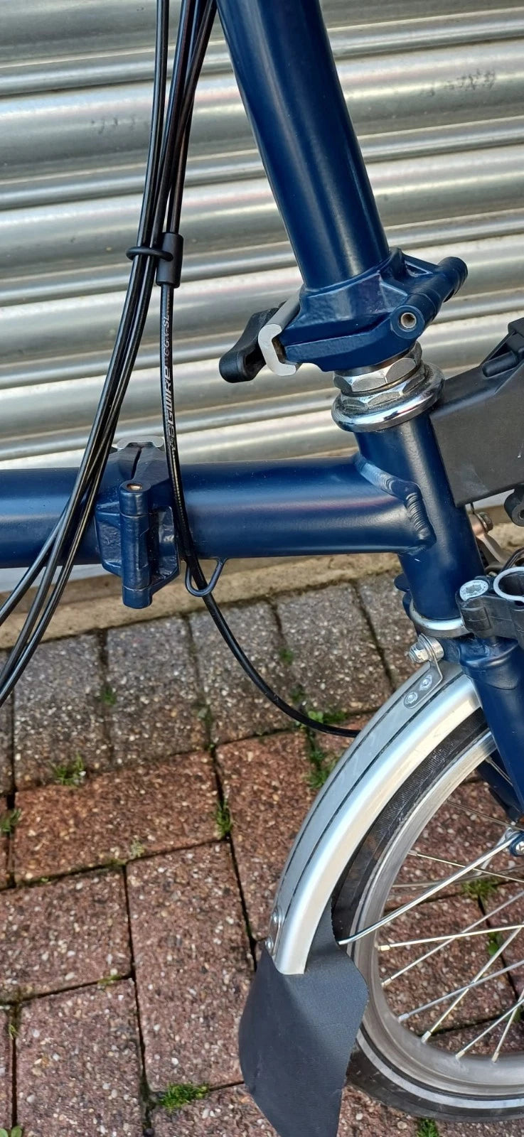 Vélo pliant Brompton P6R bleu