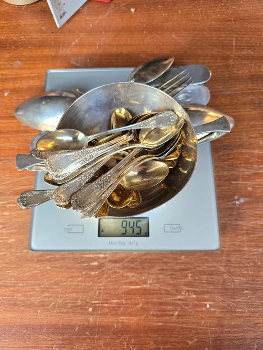 LOT ARGENT VRAC POUR FONDRE 945GR MINERVE VIEILLARD LION PASSANT SILVER
