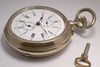 MONTRE GOUSSET RARE AUTOMATIQUE POWER RESERVE FIN XIXe Taschenuhr pocket watch