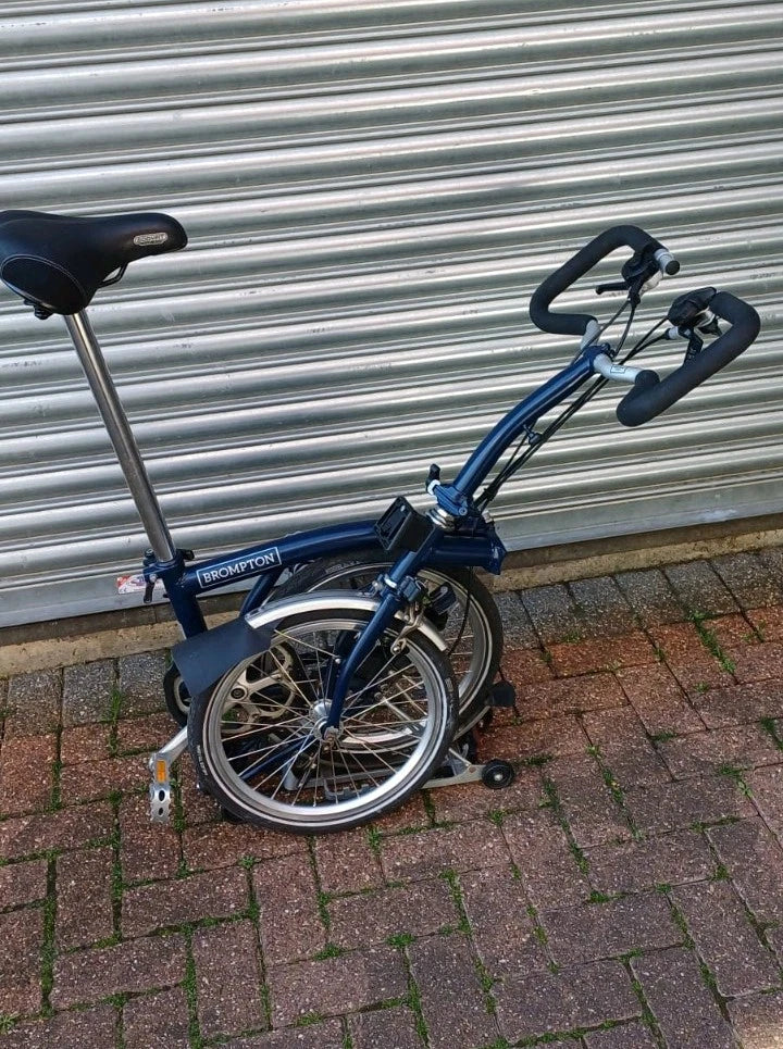 Vélo pliant Brompton P6R bleu