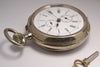 MONTRE GOUSSET RARE AUTOMATIQUE POWER RESERVE FIN XIXe Taschenuhr pocket watch