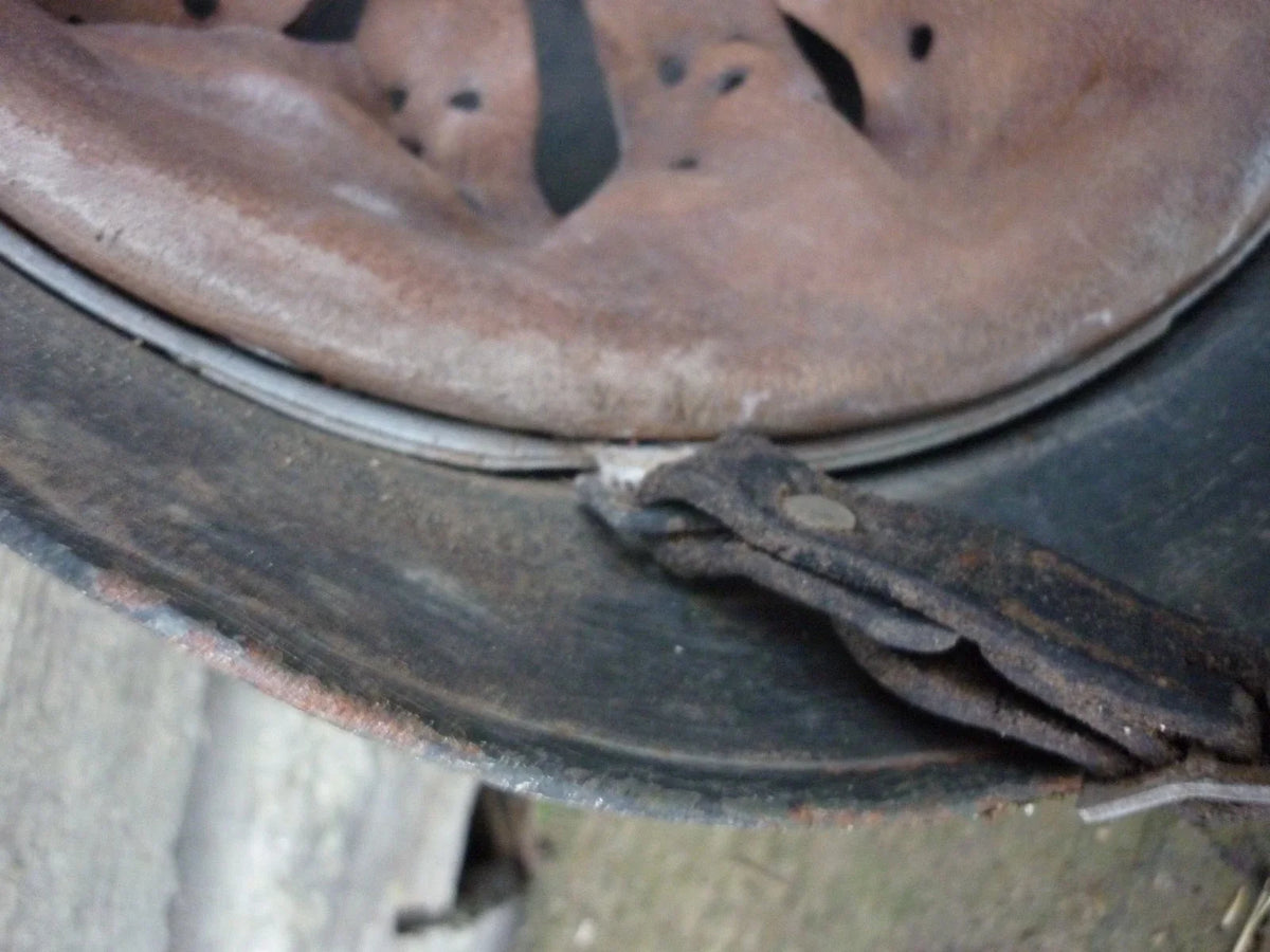 CASQUE ALLEMAND WW2 M35 INFIRMIER