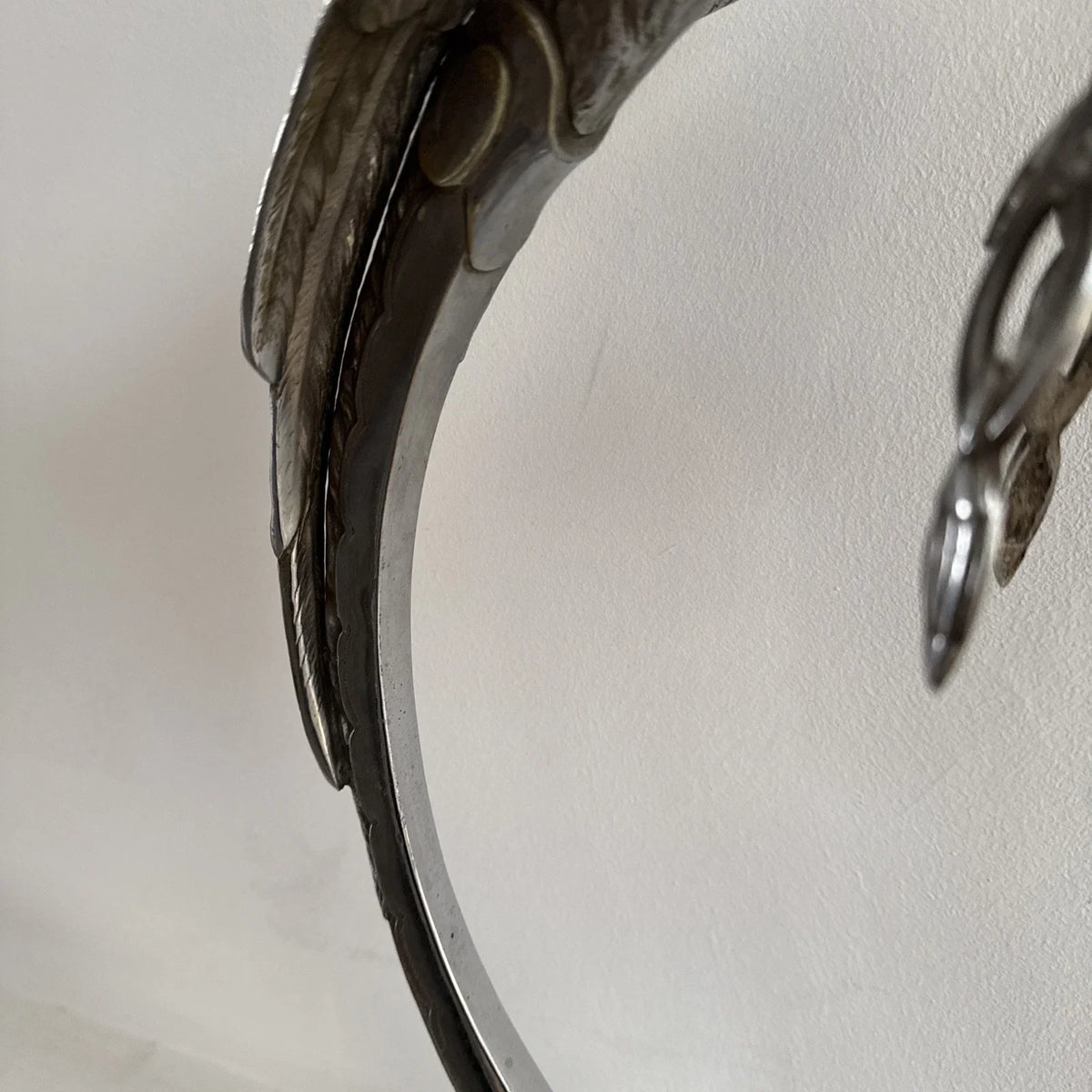 Belle lampe ancienne de bureau en BRONZE signé CHARLES RANC Art Deco