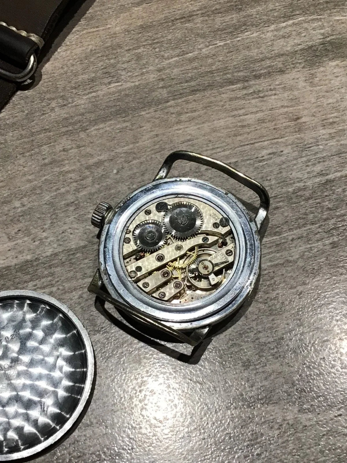 Montre ancienne aviateur 41 cm aviation militaire 1930 ww2 vintage Watch antique