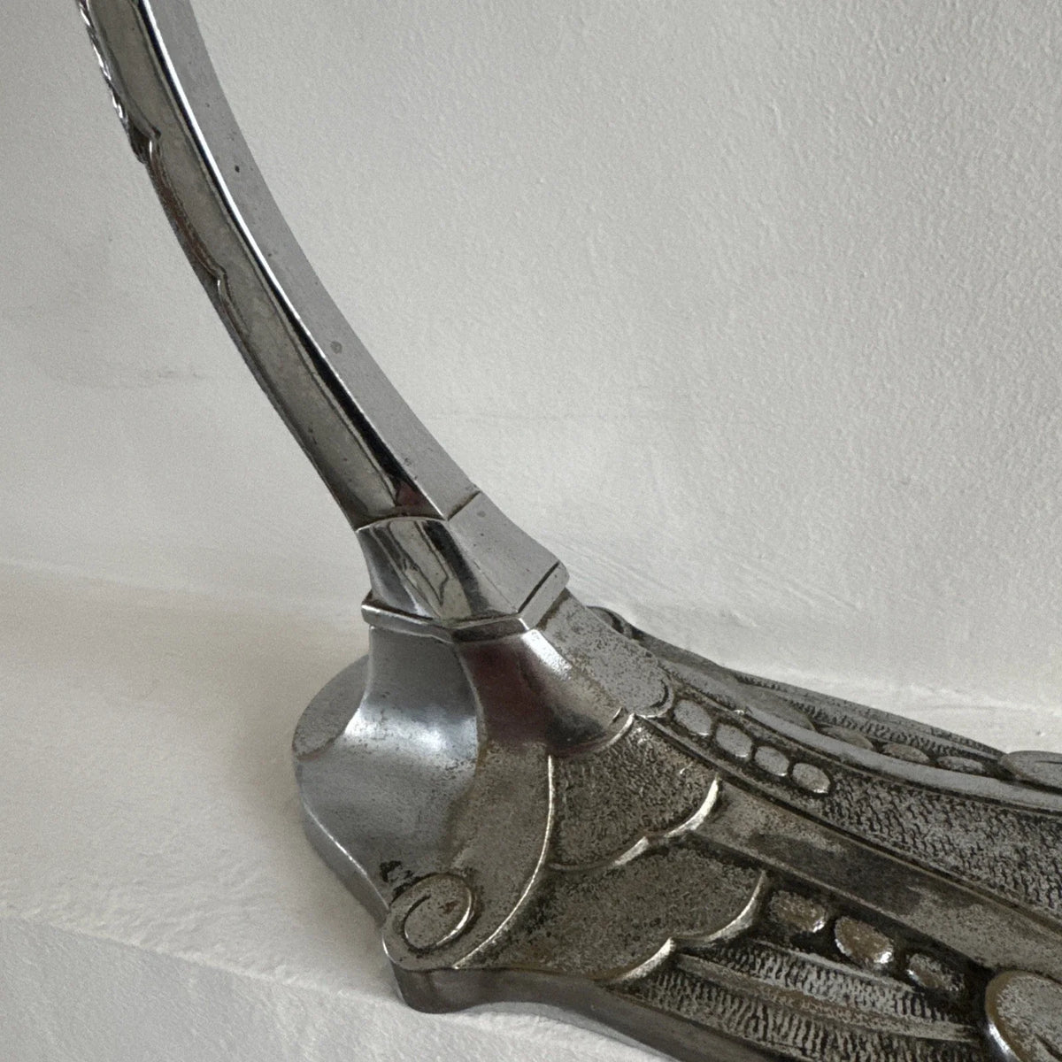 Belle lampe ancienne de bureau en BRONZE signé CHARLES RANC Art Deco