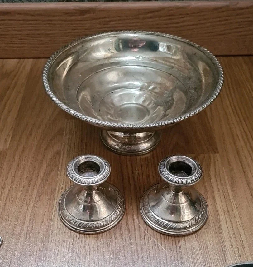 Lot De Argent Massif Sterling Minerve 925 950 À Fondre 895gr