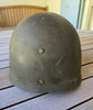 Authentique Casque US M1 ww2 de sergent à pattes fixes