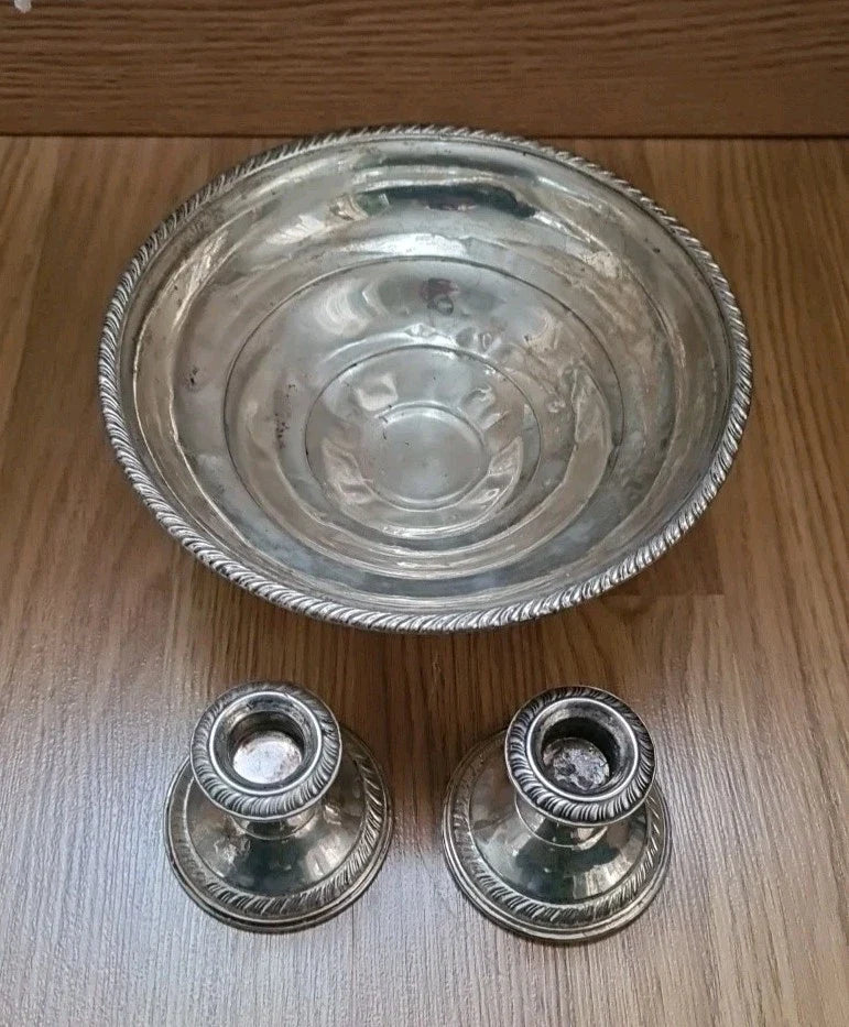 Lot De Argent Massif Sterling Minerve 925 950 À Fondre 895gr
