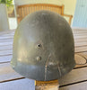 Authentique Casque US M1 ww2 de sergent à pattes fixes