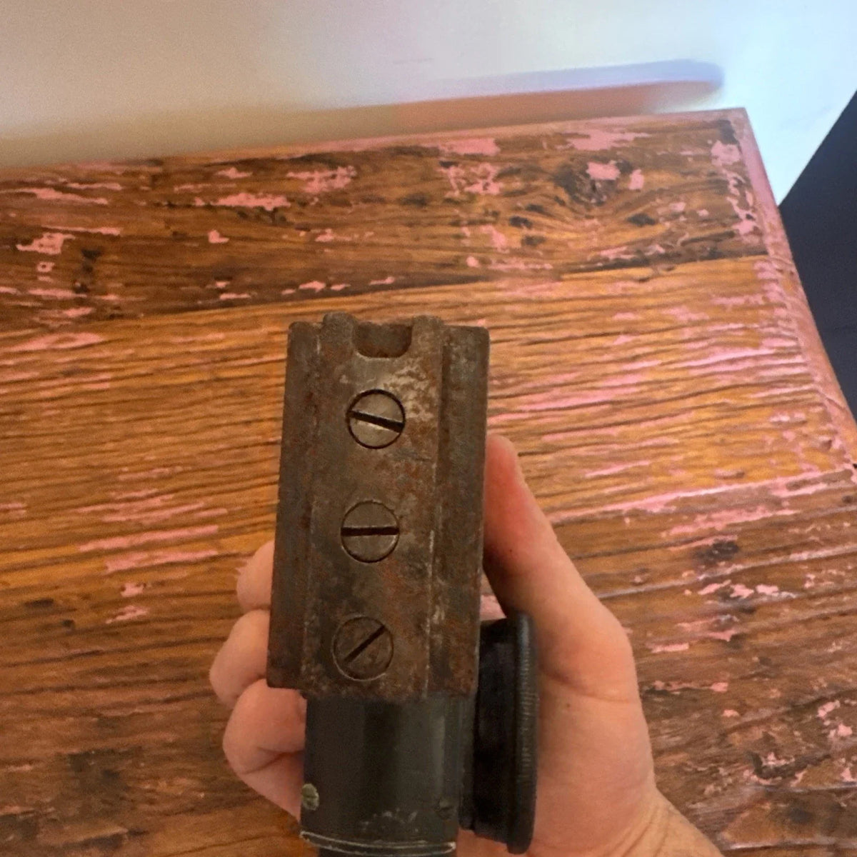 Lunette de visée ZF12 pour mitrailleuse allemande MG08 WWI ( Très Bon État )