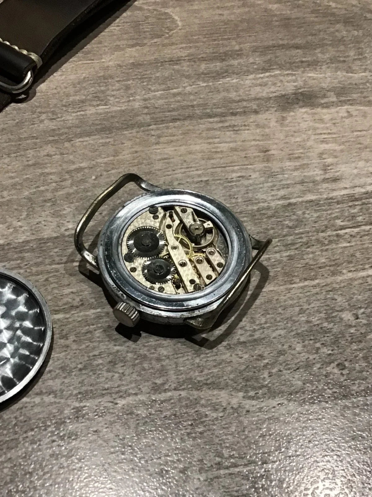 Montre ancienne aviateur 41 cm aviation militaire 1930 ww2 vintage Watch antique