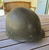 Authentique Casque US M1 ww2 de sergent à pattes fixes