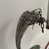 Belle lampe ancienne de bureau en BRONZE signé CHARLES RANC Art Deco