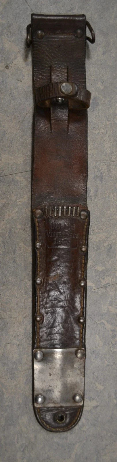 Fourreau cuir US-M6 "VINER-BROS - 1943" - WWII - PARA US - FF