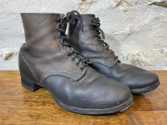 Brodequins Allemand Ww2 German Shoes Schnürschuhe lowboots Landser Us Français