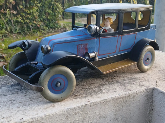 JEP RENAULT 7293 BERLINE 40cm NO CIJ JRD JOUET CITROEN JOUET ANCIEN TOLE