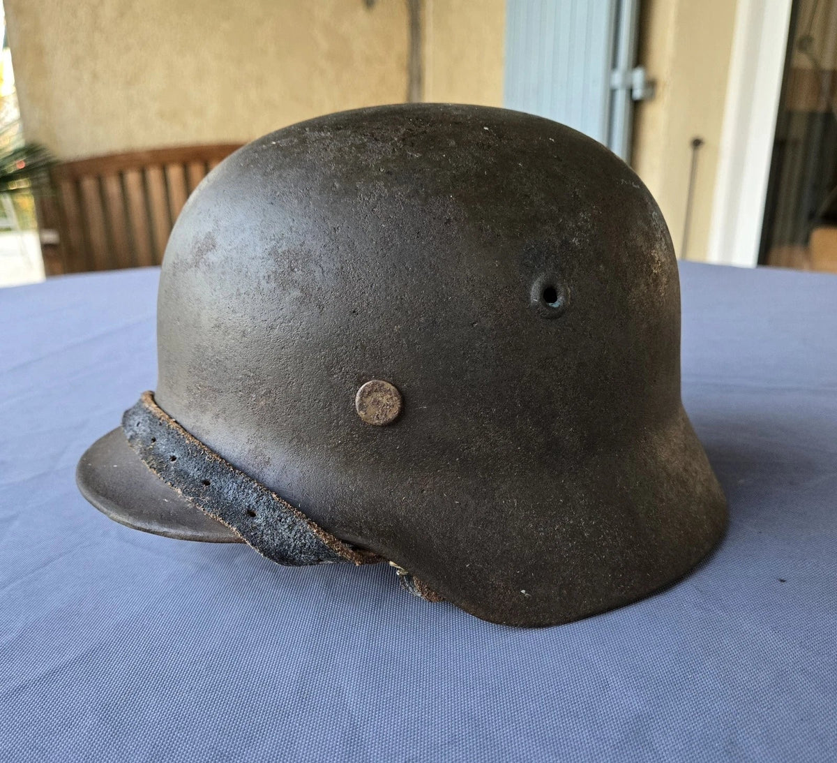 Authentique Casque allemand ww2 Stahlhelm M35