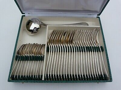 Menagere neuve 61p christofle malmaison 24 couteaux blister metal argentée
