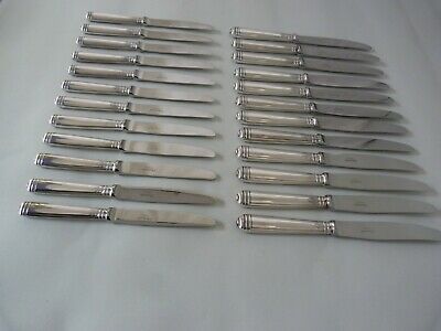 Menagere neuve 61p christofle malmaison 24 couteaux blister metal argentée