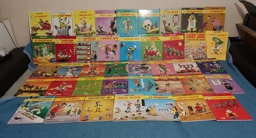 Lot de 41 Bd de Lucky LUKE Collection complète