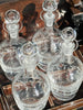 1869 French Boulle Napoleon III Cave a Liqueur 4 Decanters 16 Glasses Tantalus.