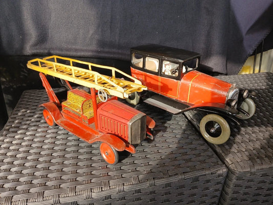 JEP LOT POMPIER ET DELAUNAY BELLEVILLE NO CIJ JRD JOUET CITROEN JOUET ANCIEN