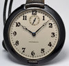 MONTRE ANCIENNE DE POCHE MOVADO ART DECO 1920 VINTAGE ENAMEL SILVER POCKET WATCH