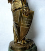 1 sur 253 ERICH SCHMIDT-KESTNER Sculpture Art Nouveau en bronze et albâtre "Lovers" 1910