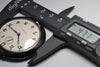 MONTRE ANCIENNE DE POCHE MOVADO ART DECO 1920 VINTAGE ENAMEL SILVER POCKET WATCH