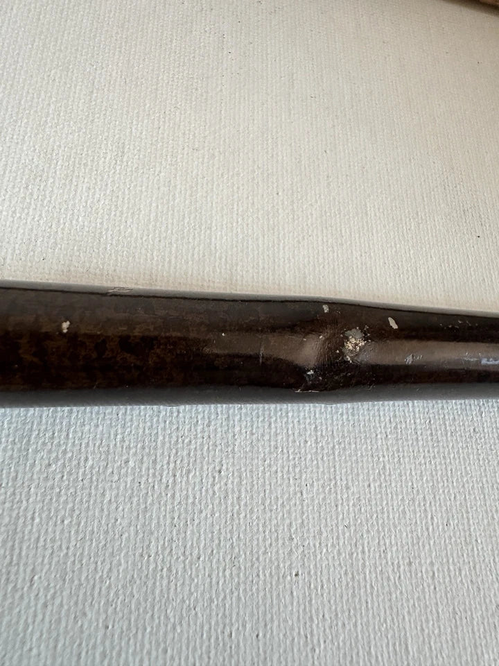 Rare Canne Flûte à bec Ch MATHIEU Paris ancienne à système Epoque XIXème siècle
