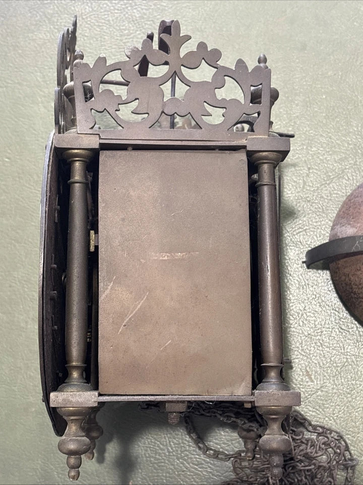 Très Ancien Mouvement D’horloge Lanterne/Capucine