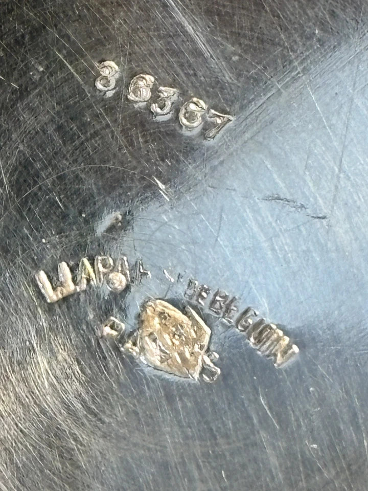 Sucrier Argent Massif 950 - L. Lapar S. De Beguin