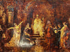 MONTICELLI Adolphe Tableau Ancien Scène Biblique Royale Princesse Peinture 19ème MONTICELLI Adolphe (1824-1886)