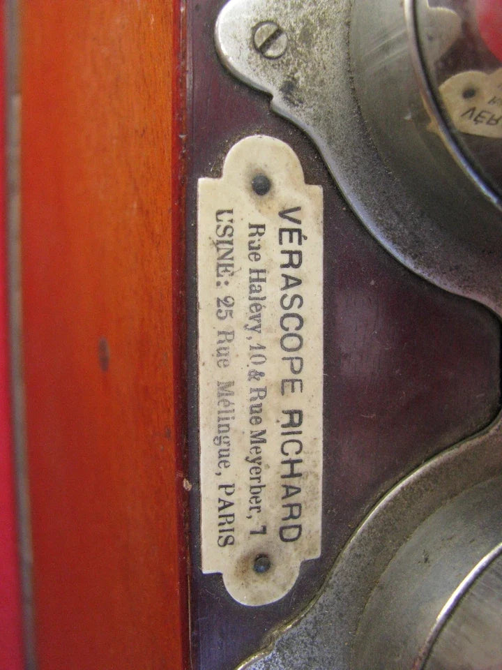 STEREOSCOPE VERASCOPE RICHARD AVEC VUES STEREOS On lit "Verascope Richard