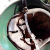Casque allemand Stahlhelm M35/M40 WWIICoque ancienne avec liner et jugulaire