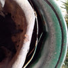 Casque allemand Stahlhelm M35/M40 WWIICoque ancienne avec liner et jugulaire