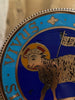 PATÈNE POUR CALICE ARGENT MASSIF VERMEIL MESSE CHRIST FOI CATHOLIQUE CROIX-