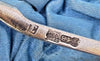 Jolies couverts anciens en ARGENT et VERMEIL RUSSE IMPERIALE NIELLE 84