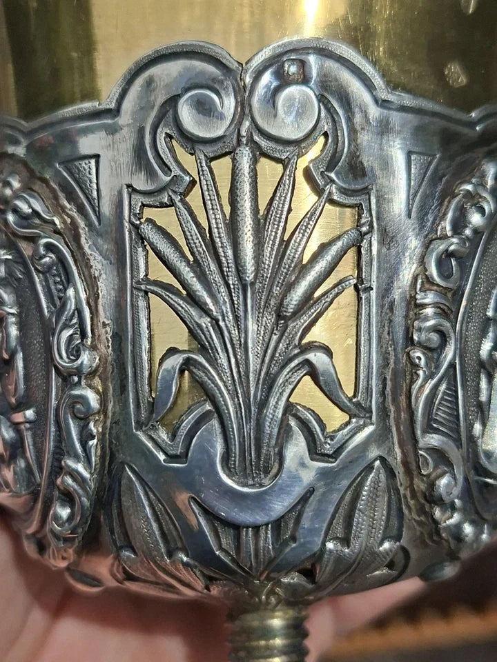 Argent Massif Vermeil Partie Calice Silver Silber Minerve Orfèvre Favier