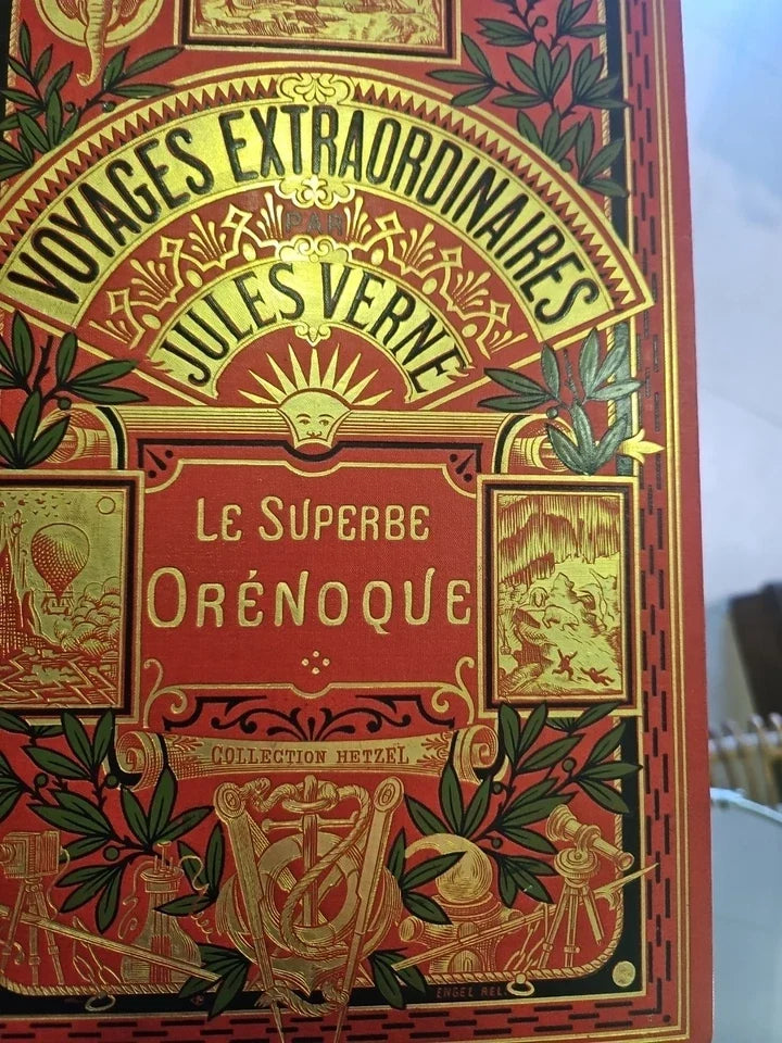 COLLECTION LIVRE ANCIEN HETZEL JULES VERNES LE SUPERBE ORENOQUE