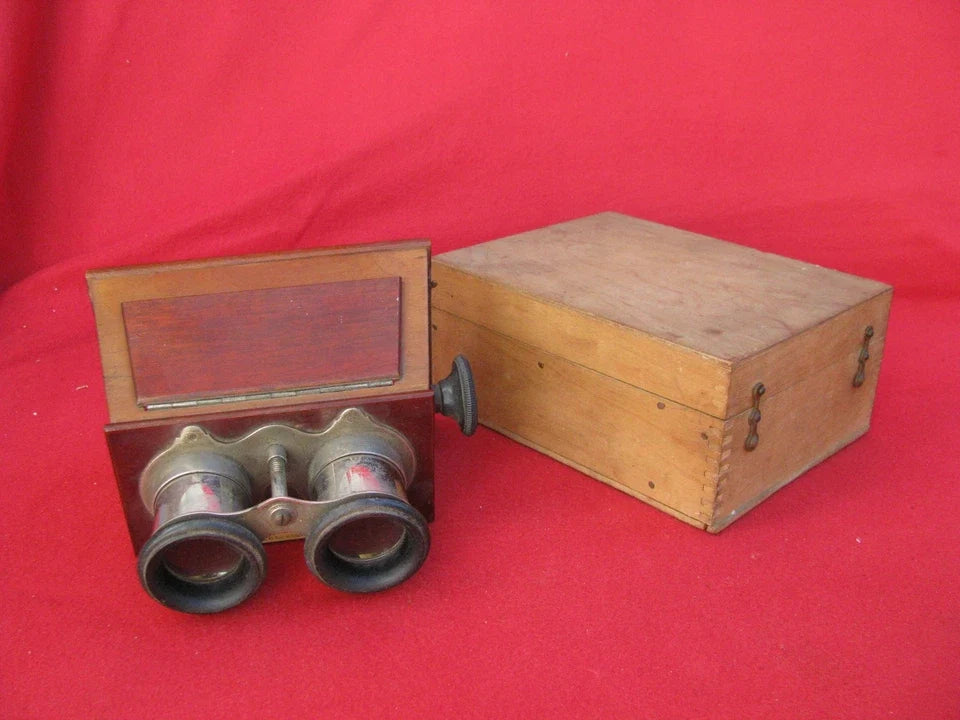 STEREOSCOPE VERASCOPE RICHARD AVEC VUES STEREOS On lit "Verascope Richard