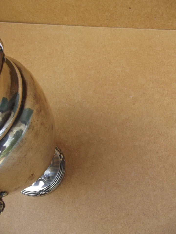 Ancien grand vase FOUQUET LAPAR en argent massif poinçons minerve éstampillé