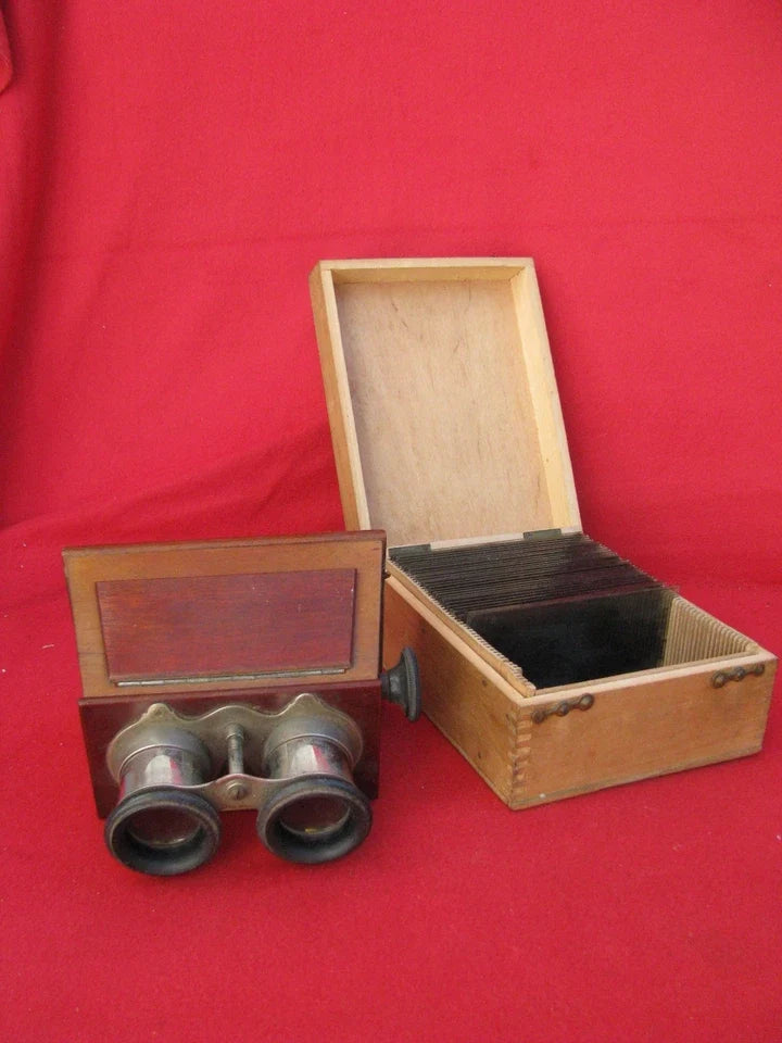 STEREOSCOPE VERASCOPE RICHARD AVEC VUES STEREOS On lit "Verascope Richard