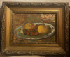 Tableau ancien non signé Nature morte aux fruits Cadre bois doré Décoration
