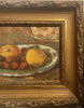 Tableau ancien non signé Nature morte aux fruits Cadre bois doré Décoration