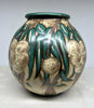 LOUIS LOURIOUX VASE GRES BOGUE CHATAIGNIER ART DECO FOECY CHER BERRY CENTRE 30'
